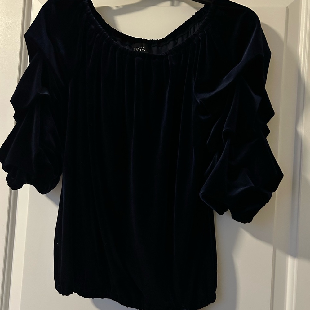 Elegant Blue Women's Top